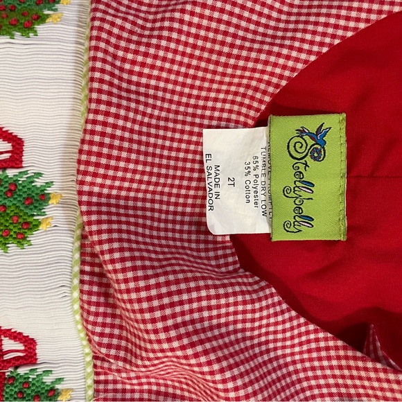 Stellybelly Christmas smock - Picture 4 of 5